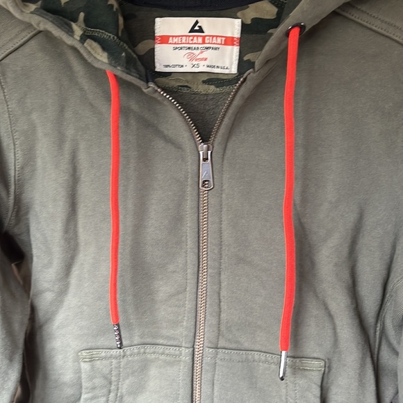 American Giant Limited Edition 2020 Fatique Camo Hoodie XS - Picture 6 of 8